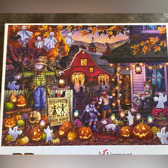 Halloween 500 piece jigsaw puzzle. Gently used. - Picture 4 of 4